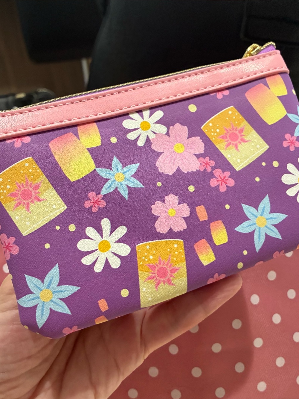 Disney Tangled Loungefly pouch LE
